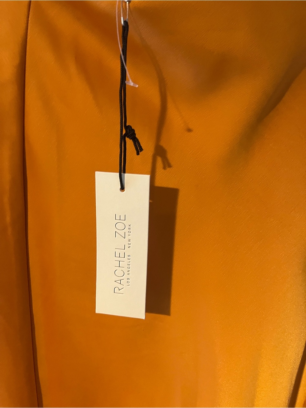Rachel Zoe Orange Midi Skirt - Picture 2 of 3